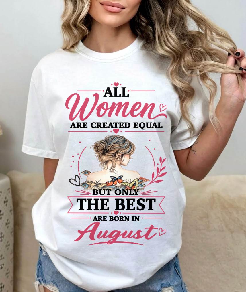 AUGUST GIRLS ARE SIMPLY THE BEST - FOR WOMEN - TLEE08 (SKU2604-316-08)