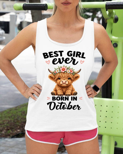 OCTOBER - BEST GIRL EVER - FOR WOMEN - TLEE10 (SKU2607-198-10)