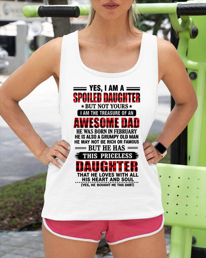 FEBRUARY - DAD’S SPOILED DAUGHTER - FROM DAD - TLEE02 (SKU2609-31-02)