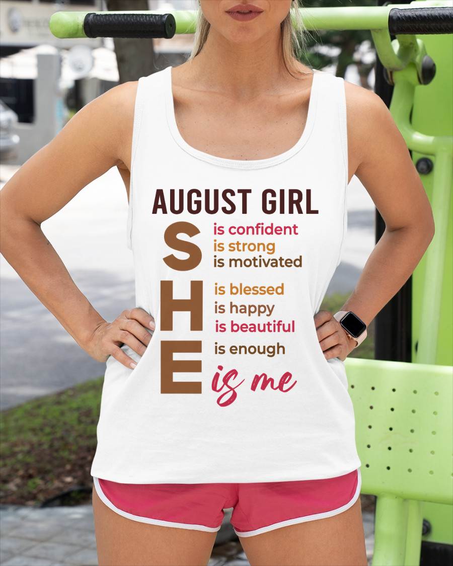 AUGUST GIRL - SHE IS ME - FOR WOMEN - TLEE08 (SKU2607-164-08)