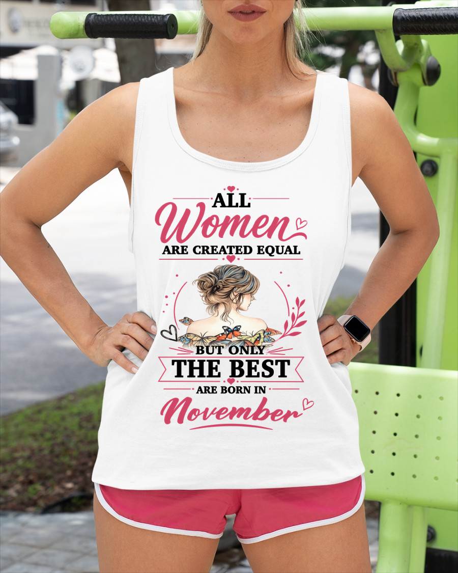 NOVEMBER GIRLS ARE SIMPLY THE BEST - FOR WOMEN - TLEE11 (SKU2604-316-11)
