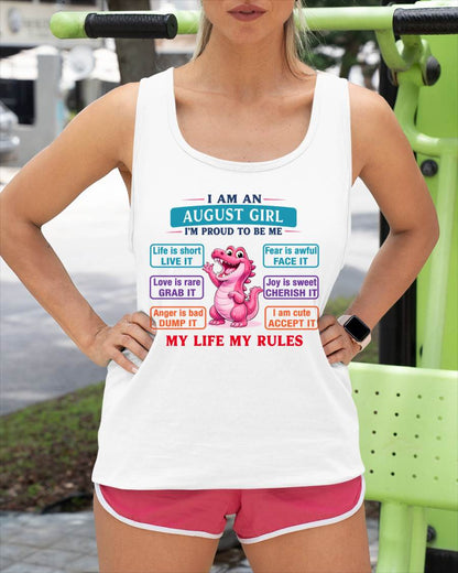 AUGUST GIRL – MY LIFE MY RULES - FOR WOMEN - TLEE08 (SKU2604-245-08)