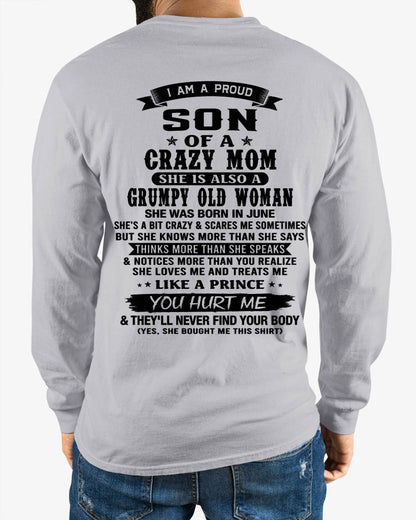 JUNE - MY MOM IS CRAZY BUT SHE LOVES ME - FROM MOM - TLEE06 (SKU2606-354-06)