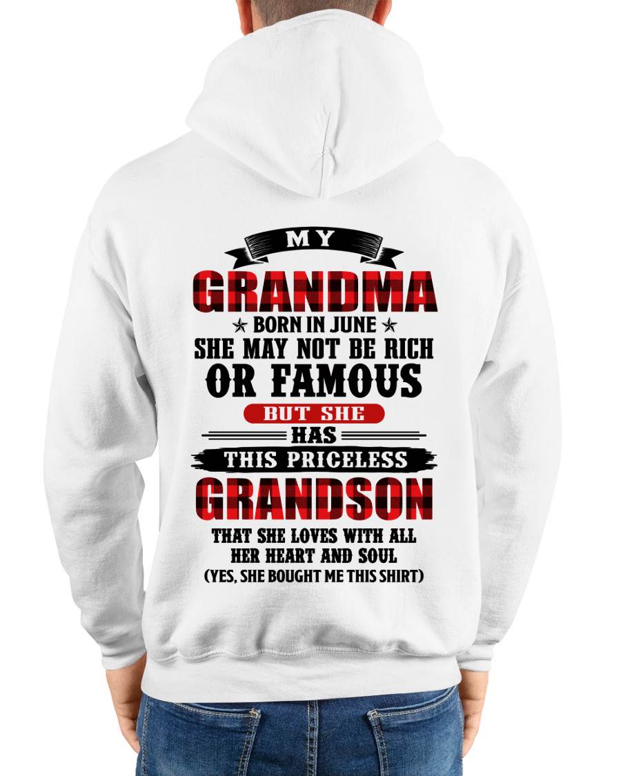 JUNE GRANDMA - HER PRICELESS GRANDSON - FROM GRANDMA - TLEE06 (SKU2606-337-06)