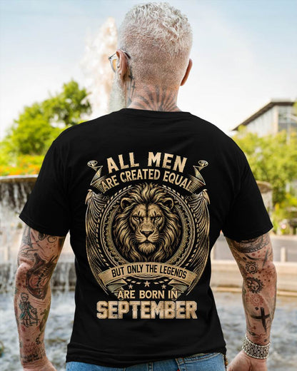 SEPTEMBER BORN LEGEND SHIRT – LION KING - FOR MAN - TLEE09 (SKU2606-177-09)