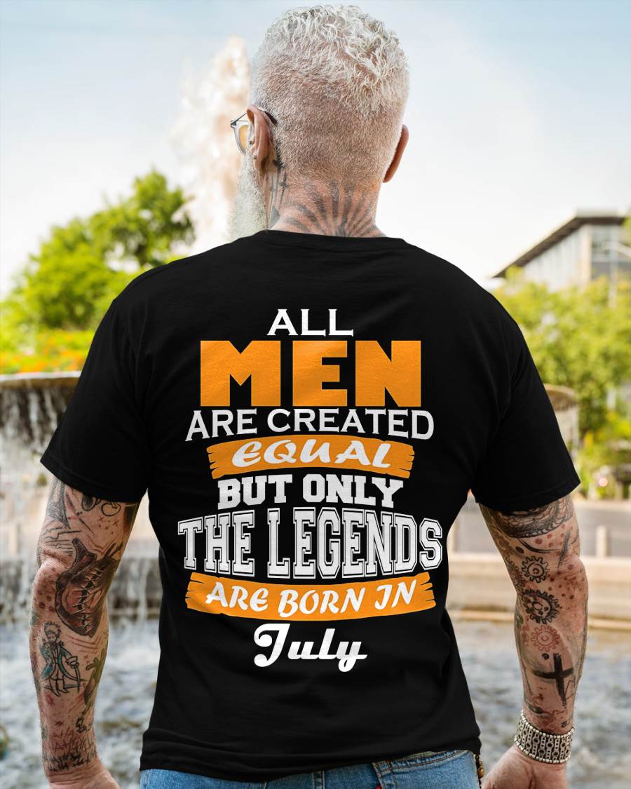 JULY MEN ARE BUILT DIFFERENT - FOR MAN - TLEE07 (SKU2604-236-07)