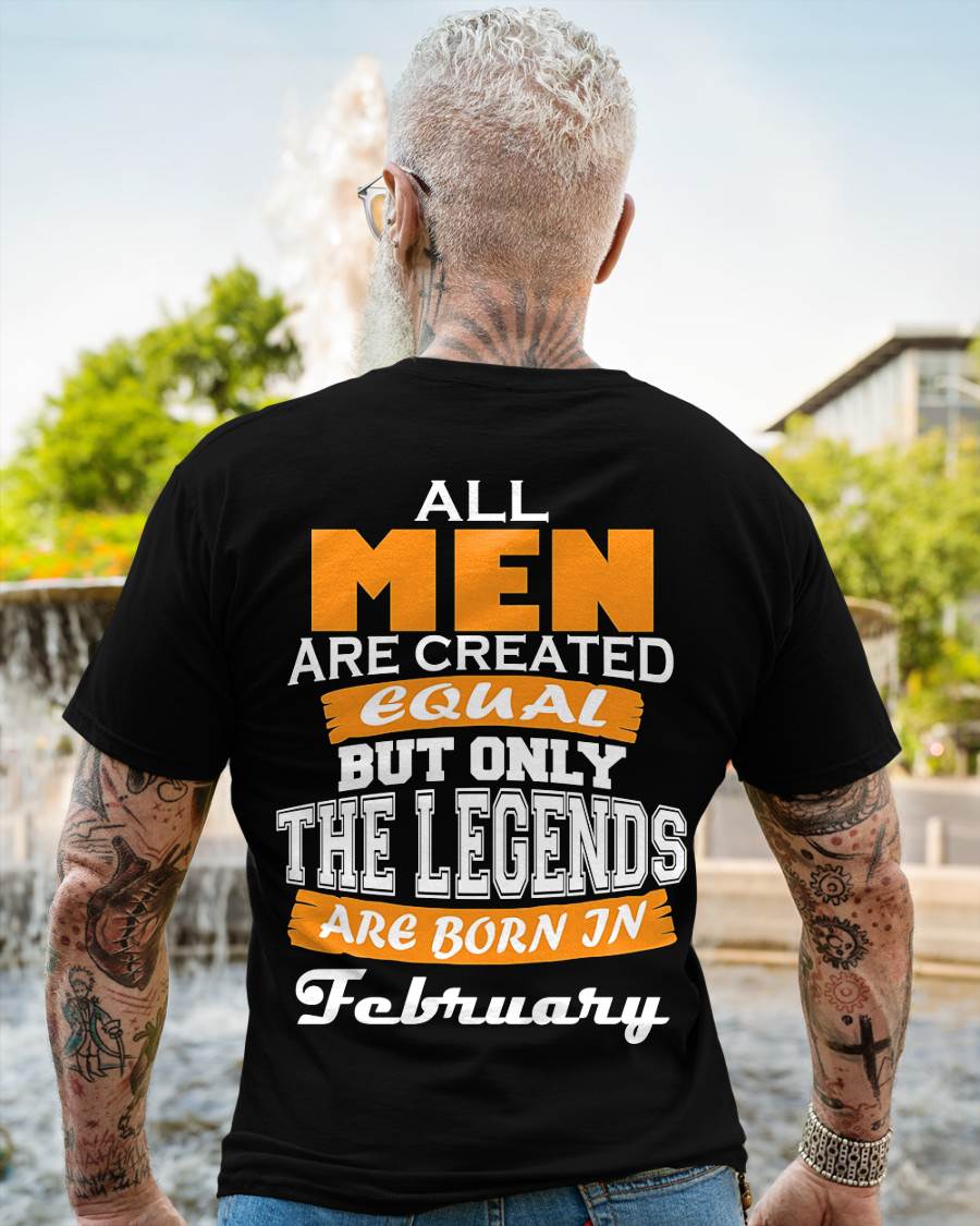 FEBRUARY MEN ARE BUILT DIFFERENT - FOR MAN - TLEE02 (SKU2604-236-02)