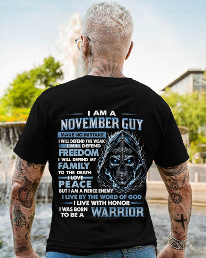 NOVEMBER GUY – NEVER BACK DOWN - FOR MAN - TLEE11 (SKU2607-271-11)
