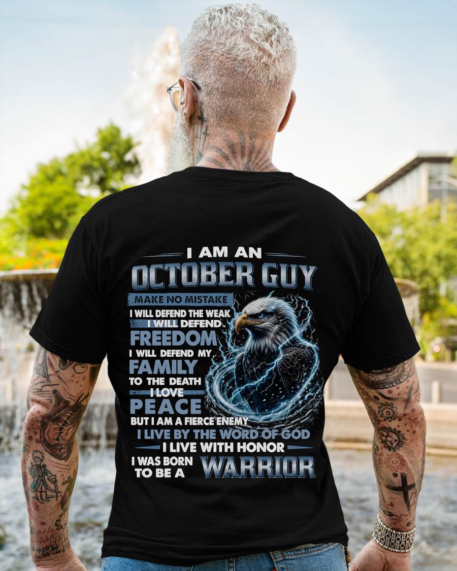 OCTOBER GUY – DEFENDER OF FREEDOM - FOR MAN - TLEE10 (SKU2607-272-10)