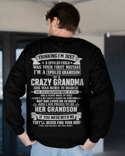 MARCH - GRANDMA’S PROTECTION MODE: ON - FROM GRANDMA - TLEE03 (SKU2607-06-03)