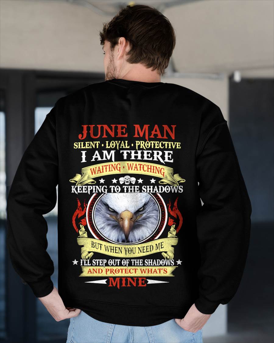 JUNE MAN - SILENT LOYAL PROTECTIVE I AM THERE WAITING WATCHING KEEPING TO THE SHADOWS - FOR MAN - TLEE06 (SKU2602-62-06)