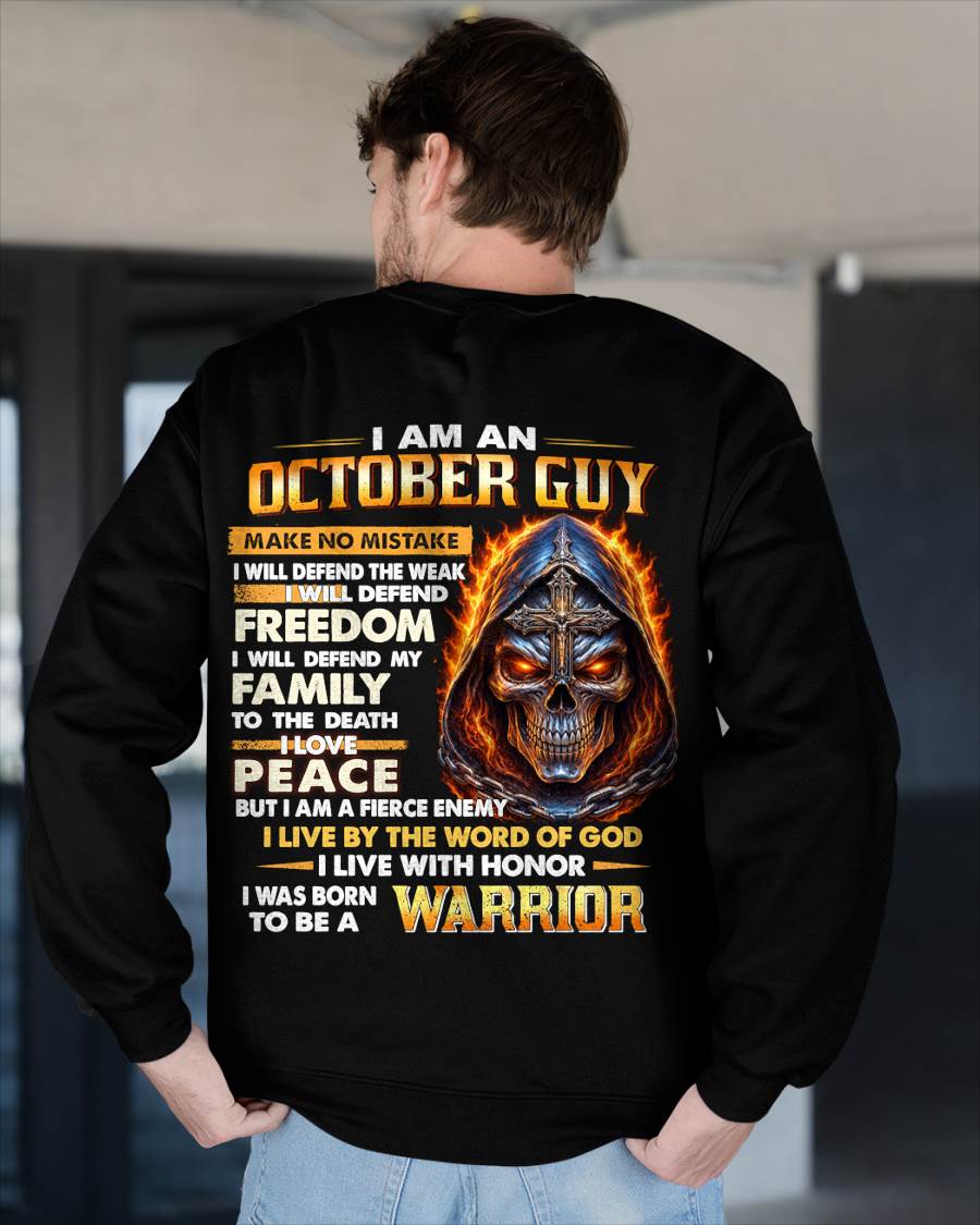 OCTOBER – DEFENDER OF FAMILY AND FREEDOM - FOR MAN - TLEE10 (SKU2605-46-10)