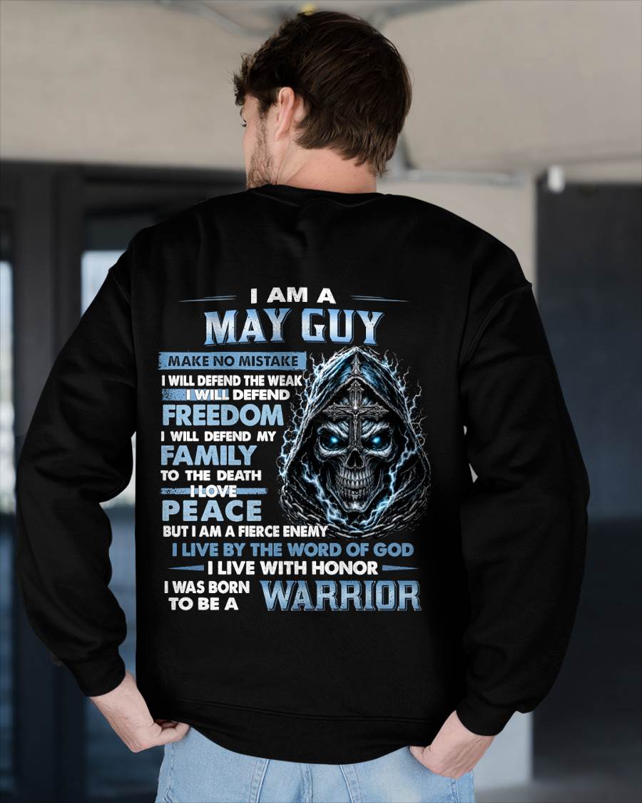 MAY GUY – NEVER BACK DOWN - FOR MAN - TLEE05 (SKU2607-271-05)