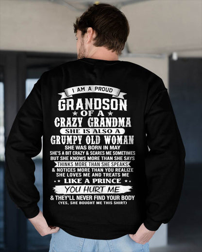 MAY - GRANDSON OF A CRAZY GRANDMA - FROM GRANDMA - TLEE05 (SKU2606-274-05)