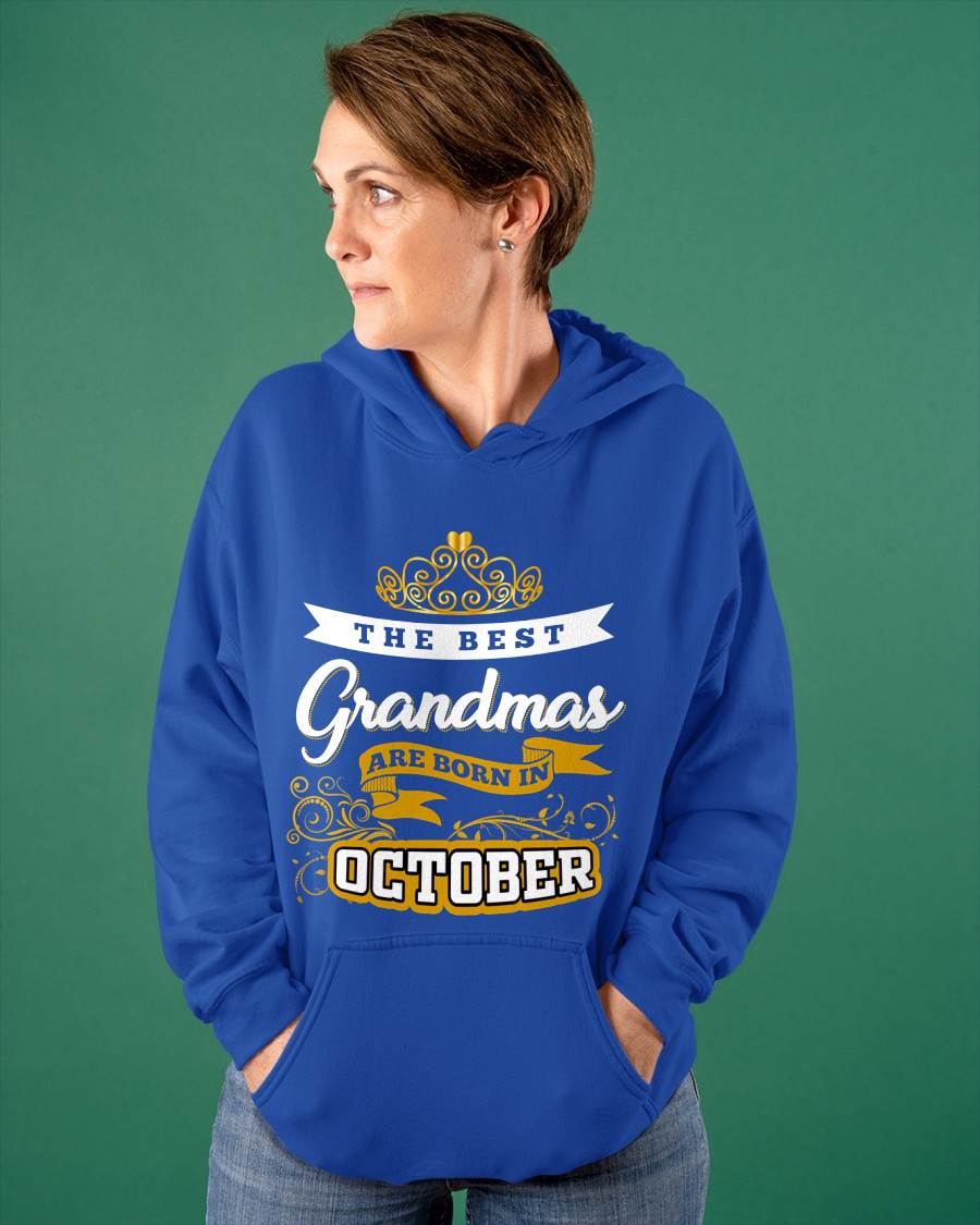 OCTOBER GRANDMAS ARE THE BEST - FOR WOMEN - TLEE10 (SKU2605-238-10)