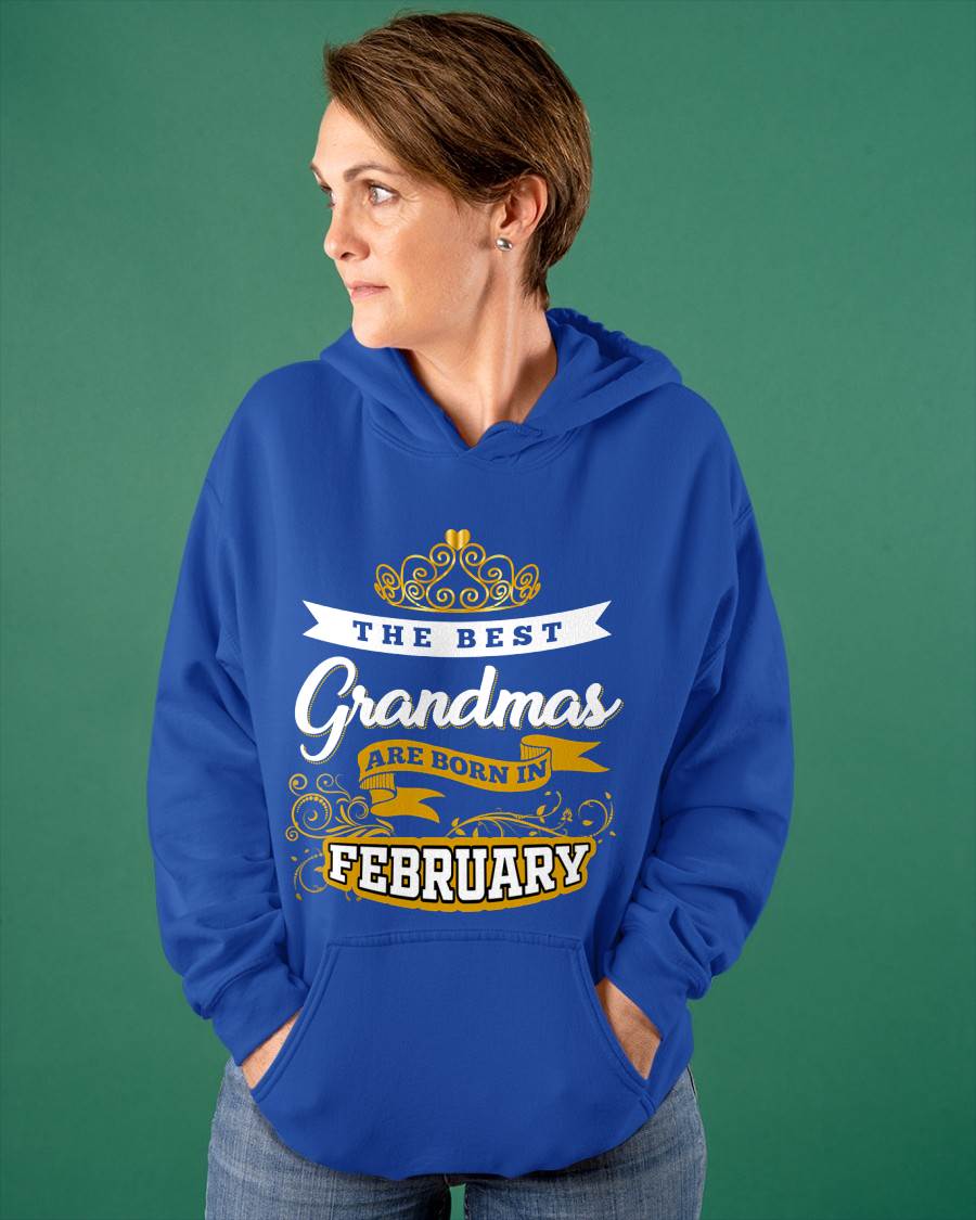 FEBRUARY GRANDMAS ARE THE BEST - FOR WOMEN - TLEE02 (SKU2605-238-02)