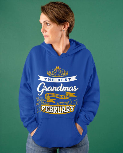 FEBRUARY GRANDMAS ARE THE BEST - FOR WOMEN - TLEE02 (SKU2605-238-02)