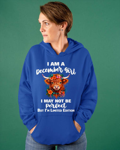 DECEMBER GIRL ONE OF A KIND TEE - FOR WOMEN - TLEE12 (SKU2607-296-12)