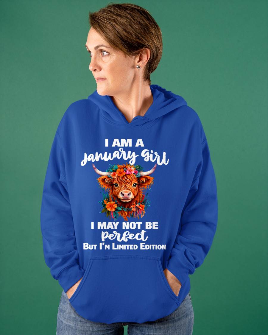 JANUARY GIRL ONE OF A KIND TEE - FOR WOMEN - TLEE01 (SKU2607-296-01)