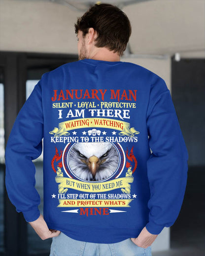 JANUARY MAN - SILENT LOYAL PROTECTIVE I AM THERE WAITING WATCHING KEEPING TO THE SHADOWS - FOR MAN - TLEE01 (SKU2602-62-01)