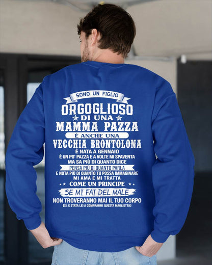 GENNAIO / FIGLIO DI UNA MAMMA PAZZA - REGALO DA MAMMA  - TLEE01 (SKU2606-204-01)