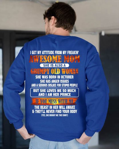 OCTOBER - MESS WITH ME, MEET MY AWESOME MOM - FROM MOM - TLEE10 (SKU2606-142-10)
