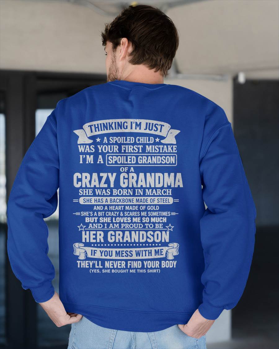 MARCH - GRANDMA’S PROTECTION MODE: ON - FROM GRANDMA - TLEE03 (SKU2607-06-03)